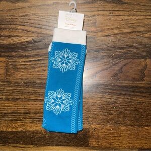 Hanna Andersson Frozen Disney Knee high Socks shoe size youth 3-5